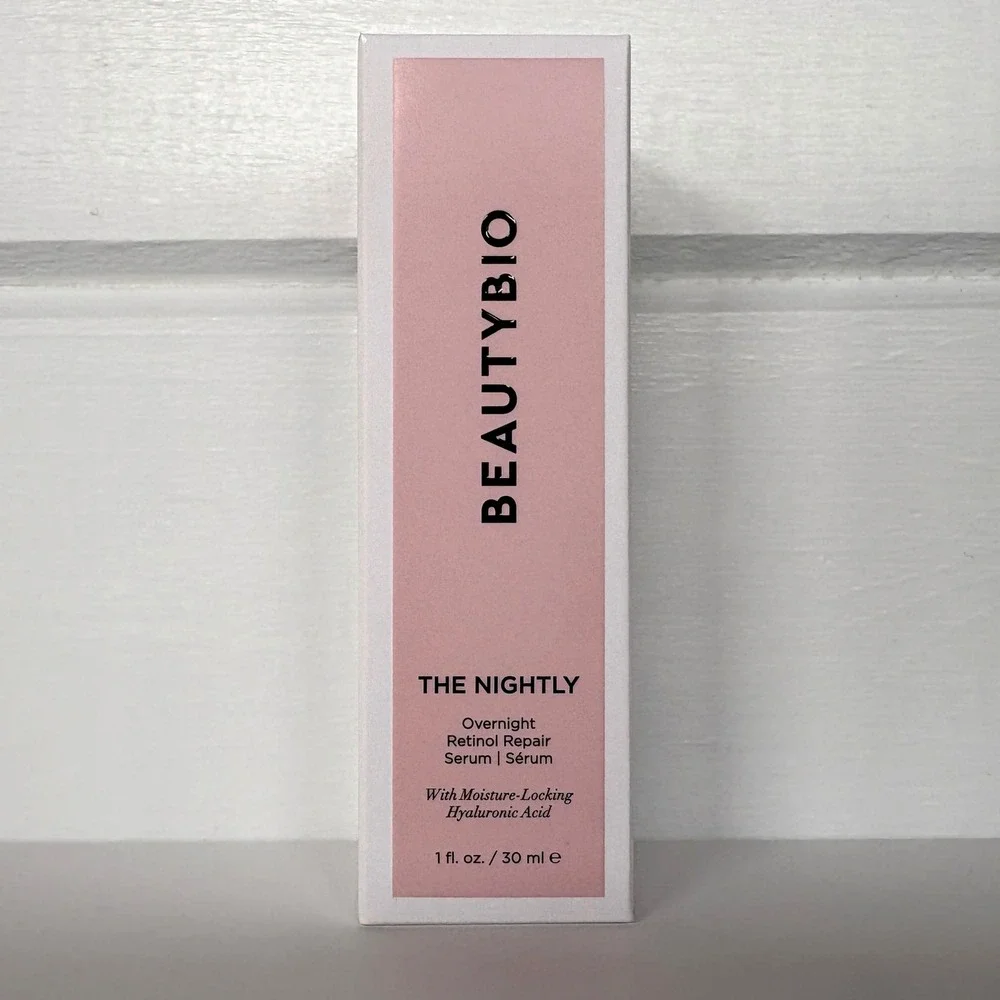 BeautyBio THE NIGHTLY Overnight Retinol Repair Serum 1 fl oz NIB Sealed MSRP $95